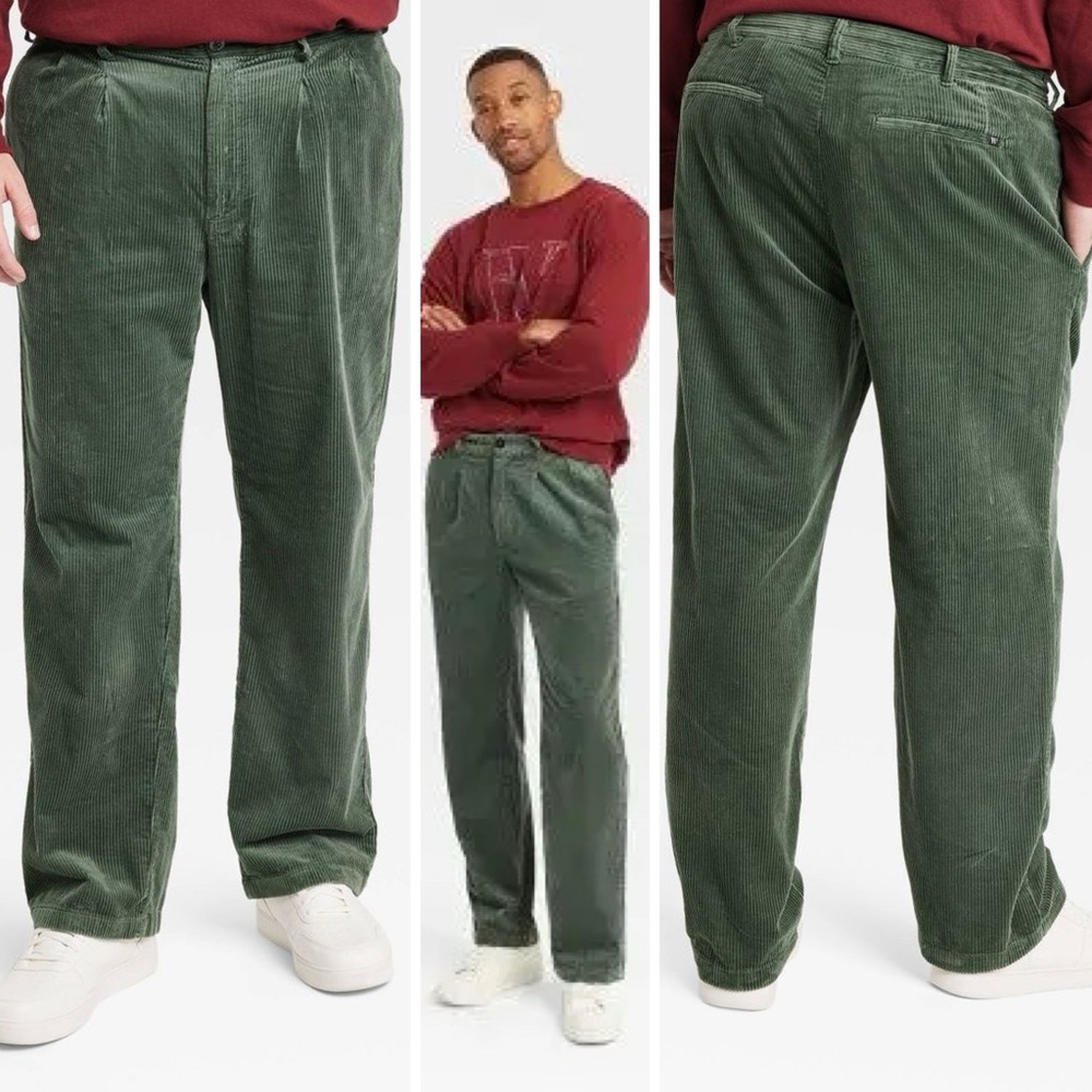 NWT! Houston White Adult High-Rise Cord Chino Pants